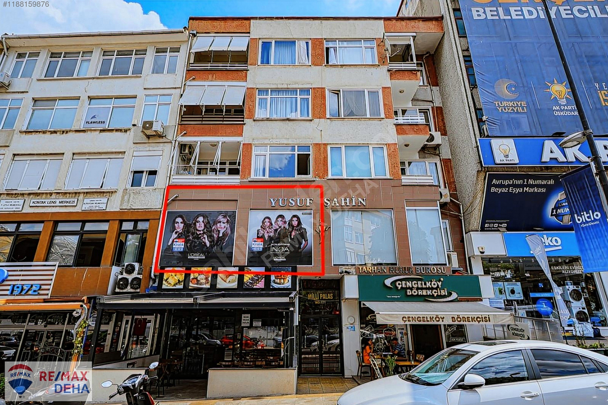 ALTUNİZADE CUMHURİYET CADDESİ ÜZERİNDE 120 m² KİRALIK İŞ YERİ