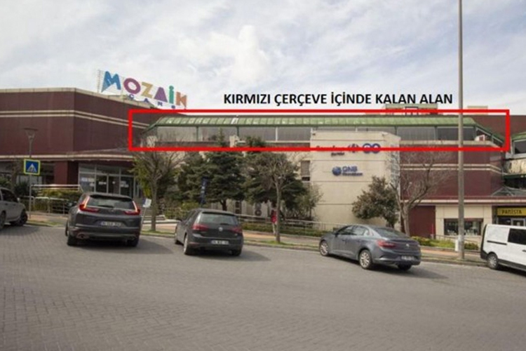 ATAŞEHİR MOZAİK ÇARŞI HER İŞE UYGUN KİRALIK DÜKKAN MAĞAZA